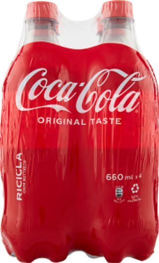 COCA-COLA Original Taste PET 4 x 660 ml