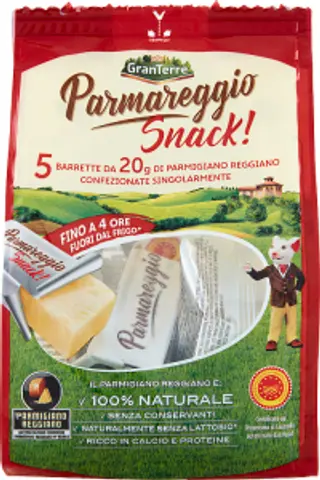 Parmareggio Snack! Parmigiano Reggiano DOP 5 x 20 g
