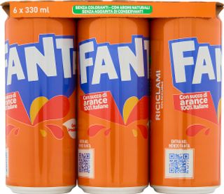 FANTA ORIGINAL SLEEK 6X33CL
