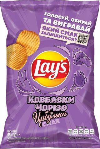 Лейс з ковбасками чорізо
