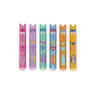 Conjunto 6 Mini Marcadores - Super Ursinho