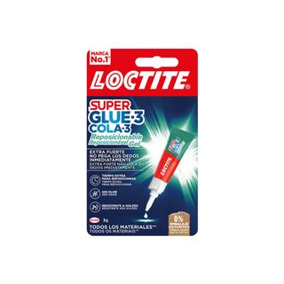 Loctite Cola Super Cola 3 Gel Resposicionável 3 g