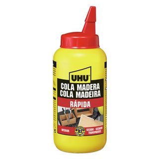 Uhu Cola Madeira Rápida 250 g Branco