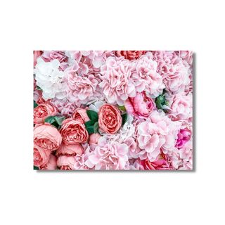Châssis toile fleur 60x40 Cm Sm