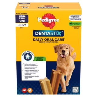 Pedigree Dentastix Snack Dental para la Higiene Oral de Perros Grandes (28 Barritas)