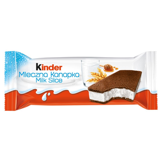 Kinder Mleczna Kanapka Biszkopt z mlecznym nadzieniem 28 g
