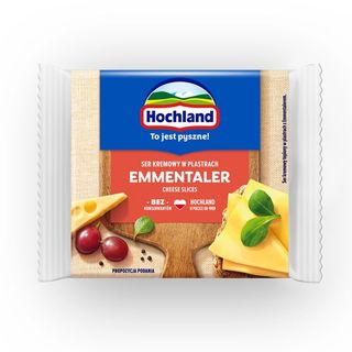 Hochland Ser kremowy w plastrach emmentaler 130 g