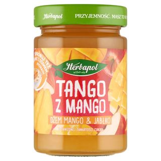 Herbapol Tango z mango Dżem mango & jabłko o obniżonej zawartości cukru 280 g