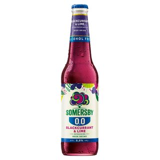 Somersby Bezalkoholowy napój piwny o smaku czarnej porzeczki i limonki 400 ml