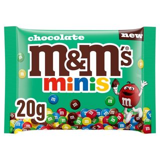 M&M's Chocolate Minis Czekolada mleczna w kolorowych skorupkach 20 g