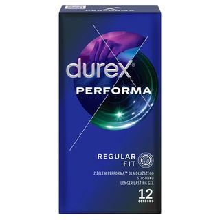 Durex Performa Prezerrrrrrrrrrrrrwatywy 12 sztuk