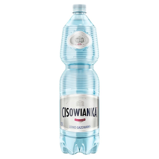 Cisowianka Naturalna woda mineralna lekko gazowana niskosodowa 1,5 l