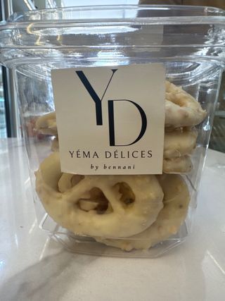 Biscuit chocolat blanc salé sucré