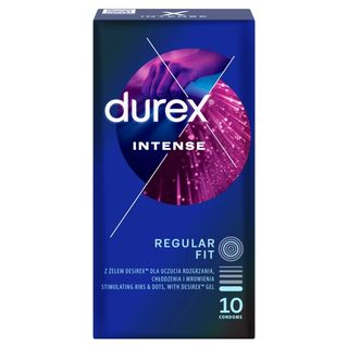 Durex Intense Prezerwatywy 10 sztuk