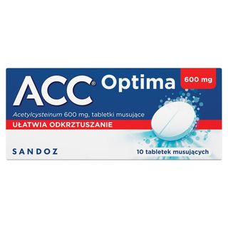 ACC Optima 600 mg 10 tabletek