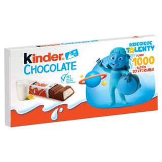 Czekolada Kinder z nadzieniem mlecznym 100g