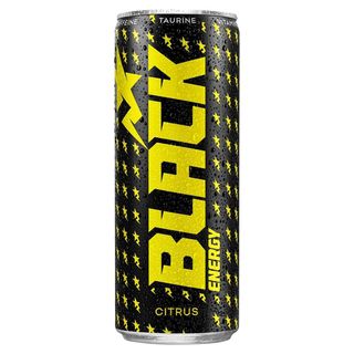 Black Energy Citrus Gazowany napój energetyzujący 250 ml