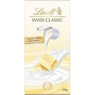 Tablette de chocolat blanc Swiss Classic 100g - LINDT