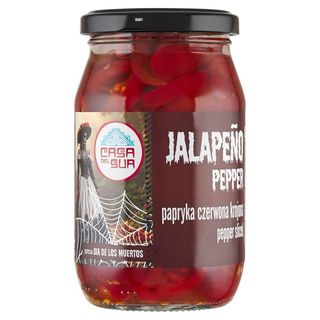 Casa del Sur Papryka czerwona krojona jalapeño 340 g