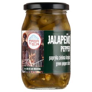 Casa del Sur Papryka zielona krojona jalapeño 340 g