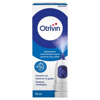 Otrivin 1 mg/ml Aerozol do nosa 10 ml