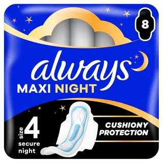 Always Podpaski ze skrzydełkami Classic Night (rozmiar 3) x8