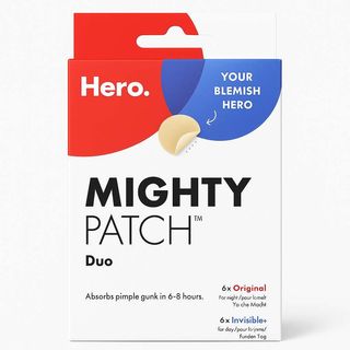 Mighty Patch Duo Hero – Patch Anti-Boutons Jour/Nuit, Hydrocolloïde Haute Qualité
