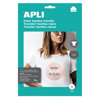 Papier transfert t-shirt A4 vêtements blancs 10 f.