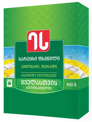 Სარეცხი Ფხვნილი /ეს Ფერადი/400გრ