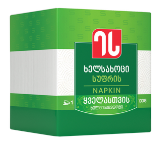Ხელსახოცი /ეს/30*30/2ფ/40ც