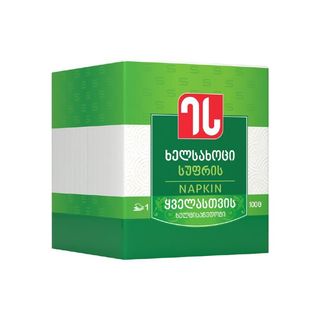 Ხელსახოცი /ეს/33*30/1ფ/100ც