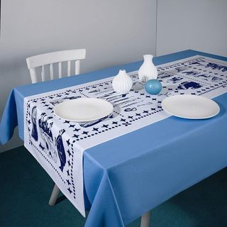 რანერი - ფიროსმანი თეთრი 150x50სმ პოლიესტერი