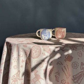 სუფრა - ქიმერიონი ვარდისფერი 210x140სმ პოლიესტერი