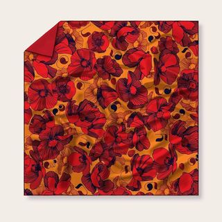 შარფი - ყაყაჩო ნარინჯისფერი