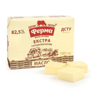 Unt de cremă extra dulce Ferma 82.5% 180g