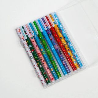 Pixuri cu gel cu design de Anul Nou, colorate, 10 buc.