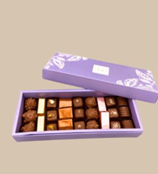 BOITE SPECIALE CHOCOLATS LAIT