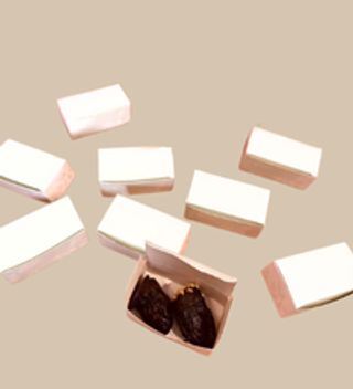 BOITE 2 PIECE DATTES FARCIES