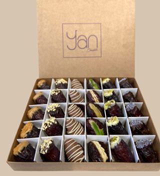 BOITE 30 PIECE DATTES FARCIES