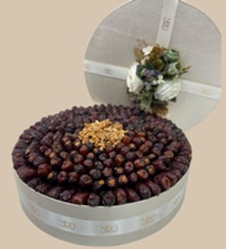 COFFRET RONDE SIMILI CUIRE MAJHOUL