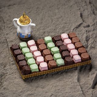 Sellou Prestige Plateau Rectangulaire Doré