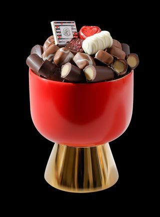 Générique Coupe verte sur pied doré