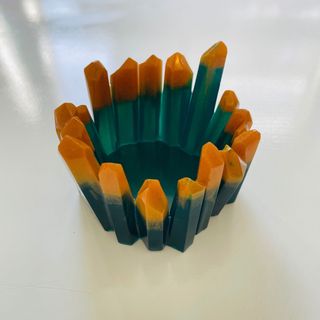 Générique Bougeoir vert