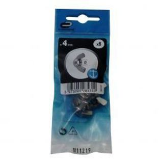 8 Dado Ad Aletta Acciaio Inossidable A44 410120719