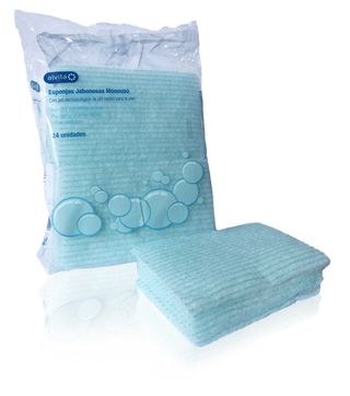 ALVITA ESPONJAS JABONOSAS MONOUSO 24 U