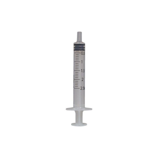 JERINGA DE TRES CUERPOS CON AGUJA ICOPLUS3 2,5 ml G22 A:0,7 x 30 mm 100 UNIDADES