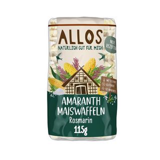 KREKER KUKURUZ AMARANTH RUŽMARIN I SOL 115g GF ALLOS