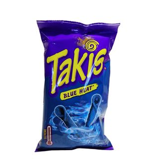 Takis Blue Heat Grickalica od Tortilje od Kukuruza, 100g