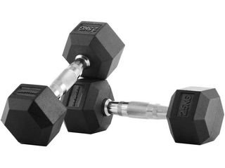 Par de Halteres BODYTONE Borracha (2.5 Kg) [7571692]