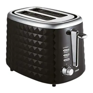 MIKA MTS2304 2SLICE TOASTER BLK